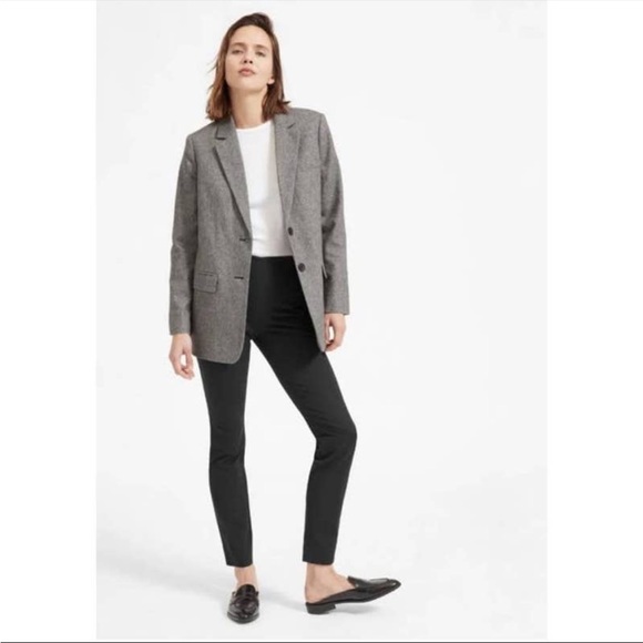 Everlane The Work Pant stretch cotton side zip size 4 - Picture 2 of 5